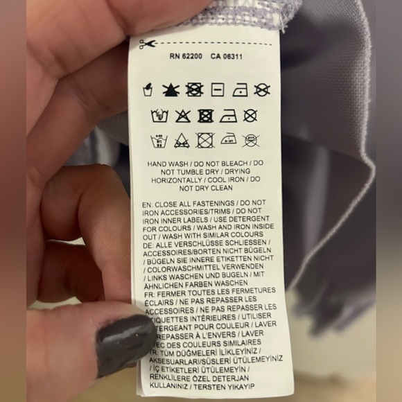 Fenty Puma by Rihanna lavender purple polo swing dress ruffle hem size small - Picture 11 of 12